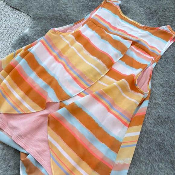 Anthropologie Meadow Rue Striped Sleeveless Top - Picture 6 of 11